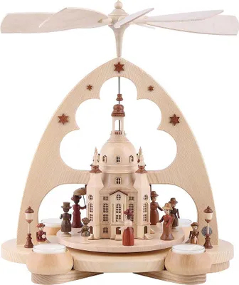 Produktbild von 1-stöckige Pyramide Frauenkirche (34cm) von Müller Kleinkunst