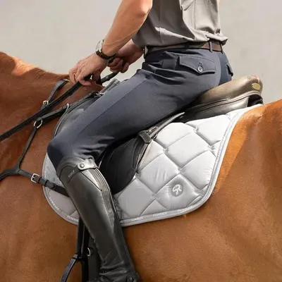 Produktbild von Sunride Springschabracke Wellington, Größe:Pony, Farbe:grau