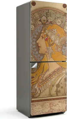 Obrázok produktu pre Kvetinová kompozícia - Nálepka na chladničku - Samolepka na chladničku - Samolepiaca fólia na chladničku - Kuchynská dekorácia - 70x190 cm