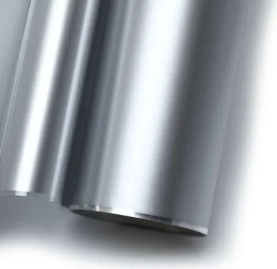 Produktbild von Cellophanrolle 100 cm x 25 m, silber matt