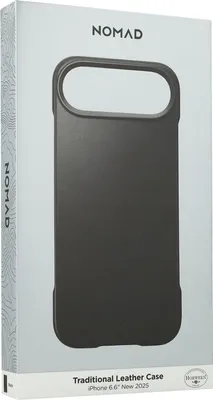 Image de Nomad Housse cuir traditionnel iPhone Air Noir