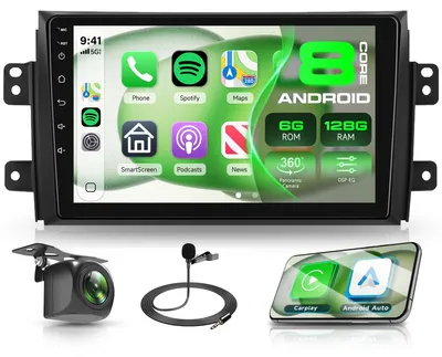 Productafbeelding van Android autoradio 8-core 6G+128G voor 2006-2013 en 2005-2014