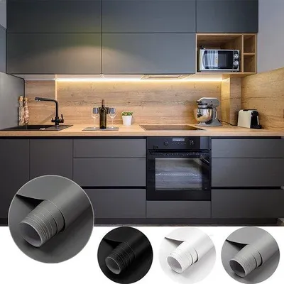 Produktbild von Unyqoos dekorative® matte selbstklebende Folie für Möbel und Wände – 60 x 550 cm