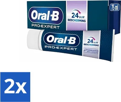 Obrázok produktu pre Zubná pasta Oral-B Pro-Expert Strong Enamel - chráni zubnú sklovinu - 75 ml - hodnotné balenie - 2 kusy