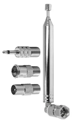 Zdjęcie produktu dla Antena FM DAB, teleskopowa, zamienna, 76 cm
