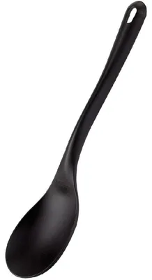 Obrázok produktu pre Servírovacia lyžica zo sklolaminátu, čierna, dĺžka 35 cm