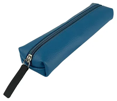 Immagine prodotto di Piórnik płaski Jamnik z ekoskóry Denim Blue