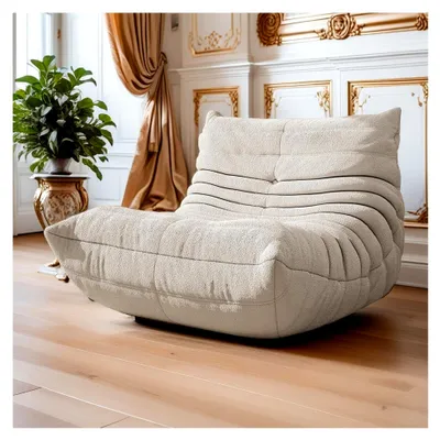 Produktbild von Togo-Kaminsessel, Sofas ohne Rahmen, Boden-Loungesofa, Ecksitzsäcke, ergonomisches Lounge-Sitz für Schlafzimmer und Wohnzimmer