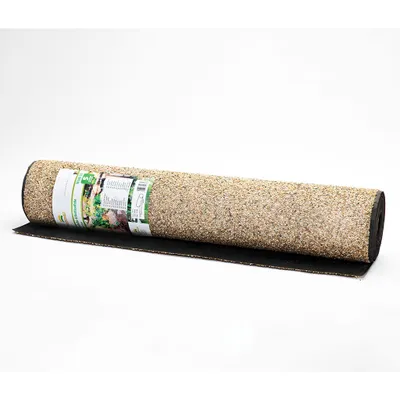Produktbild von Heissner Steinfolie bekieste Teichufer- u. Bachlauffolie 100cm breit