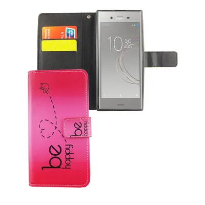 Zdjęcie produktu dla Etui na telefon komórkowy Sony Xperia XZ1 Be Happy Pink