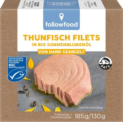 Obrázok produktu pre Filety z tuniaka - slnečnicový olej 185g