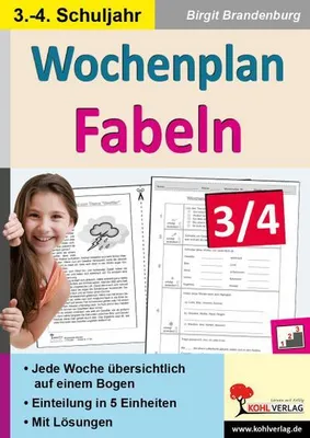 Image de Wochenplan Fabeln / Klasse 3-4