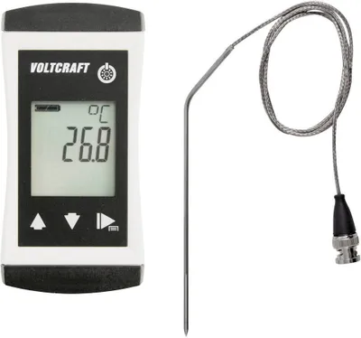 Produktbild von VOLTCRAFT PTM 100 + TPT-209 Temperatur-Messgerät -200 - 450 °C Fühler-Typ Pt1000 IP65