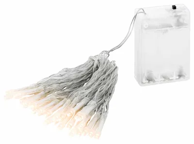 Produktbild von Lex Light LED Lichterkette Batterie 4,35m 30 LEDs warmweiß Innen