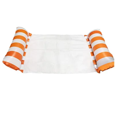 Produktbild von Aufblasbare Hängematte, Pool Float Lounge Wasserstuhl Wasser Hängematte 4-in-1 Ultrabequeme Luftmatratze Schwimmende Wasser Bett