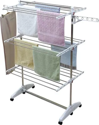 Produktbild von Famanu Wäschetrockner Universell – Zusammenklappbar – 147 x 87 x 64 cm