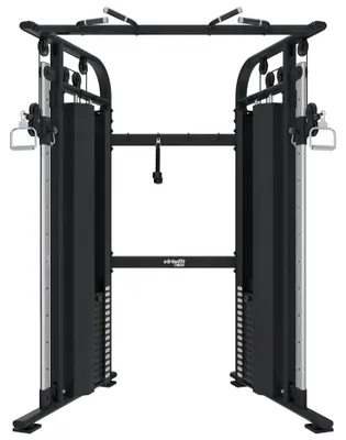 Image de VirtuFit CC100 : Appareil de musculation multifonctionnel avec poulie double et réglable, idéal pour les exercices de tirage