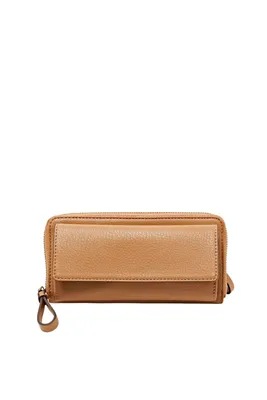 Produktbild von ESPRIT Geldbörse Victoria Zip Clutch Camel hellbraun