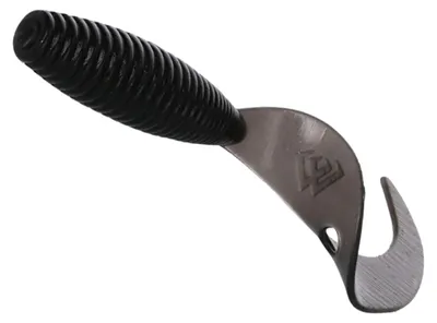 Produktbild von 8 x MIKADO Twister Softbait Gummifische Beifänger 51mm Black