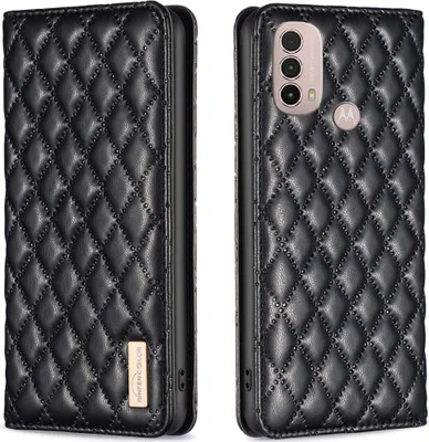 Custodia Magnetica 6.5 Pollici Custodia Motorola Moto E20/E30/E40 - Cover Pelle PU Con Chiusura Magnetica Cover Portafoglio Moto E40 - Foto 8