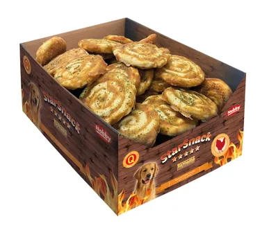 Obrázok produktu pre StarSnack BBQ Chicken Snail display 5,7 kg