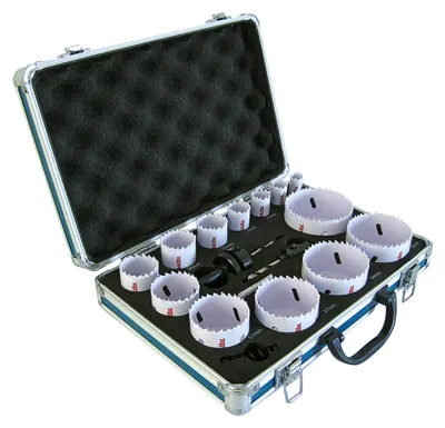 Produktbild von Makita BI-Metall Lochsäge-Set D-47307 für Holz & Metall Lochsägensatz 16-teilig