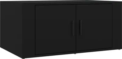 Produktbild von vidaXL Couchtisch Schwarz 80x50x36 cm Holzwerkstoff