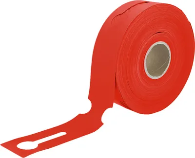 Image de Étiquettes à boucle CombiCraft 260 x 50 mm en rouge– 500 pièces