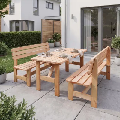 Produktbild von Gartenmöbel Summer Kiefer honigbraun