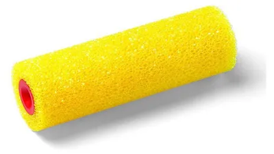 Immagine prodotto di Rullo da imbianchino o rullo piccolo per vernice giallo grosso 110 mm di Schuller