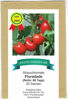 Produktbild von Strauchtomate – Floradade – mittelfrüh – sehr ertragreich – 30 Samen