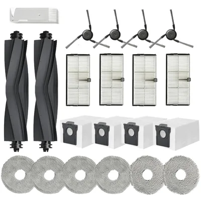 Zubehörset für Dreame X40 Ultra – 21-teilig, Wischpads, Filter, Bürsten