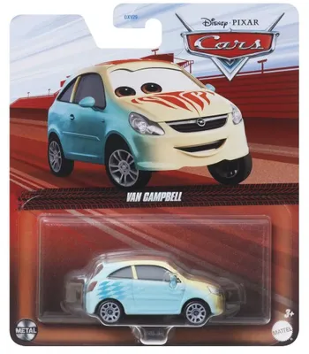 Produktbild von Disney Pixar Cars HTY03, Auto, 3 Jahr(e), Metall, Beige, Blau, Rot