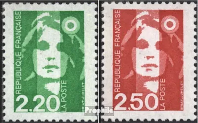 Produktbild von Briefmarken Frankreich 1991 Mi 2858A-2859A (kompl.Ausg.) postfrisch Marianne