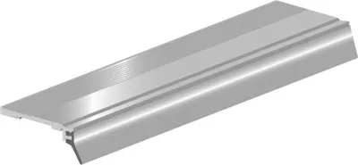 Produktbild von Ellen Bodenschwellendichtung ANB 6 mit weich PVC-Lippe, zum schrauben, Aluminium blank, silber, Breite 33mm x Höhe 3mm x Länge 3000mm, Spaltenmaß max 6mm
