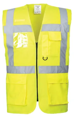 Produktbild von Portwest BERLIN EXEKUTIV WESTE, Größe: 7XL, Farbe: Gelb, S476YER7XL
