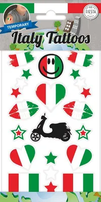 Produktbild von 1 Bogen Griechenland Fan Tattoos temporär