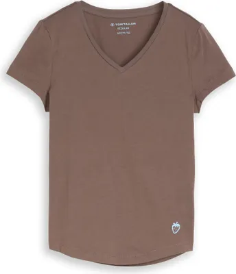 Produktbild von T-Shirt mit V-Ausschnitt