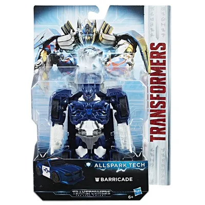 Produktbild von Hasbro C3419 - Transformers - The Last Knight - Allspark Tech Action Figur, Barricade