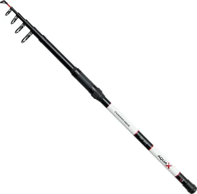 A fishing rod is shown against a white background.