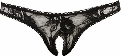 Produktbild von Cottelli Collection - Spitzenrio schwarz, Gre:S