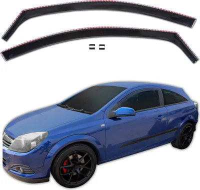 Image de GP Déflecteurs Deflecteurs D'Air Pour Opel Astra H 2004-2012 3 Portes 2pcs, Aérodynamique, Montage Facile