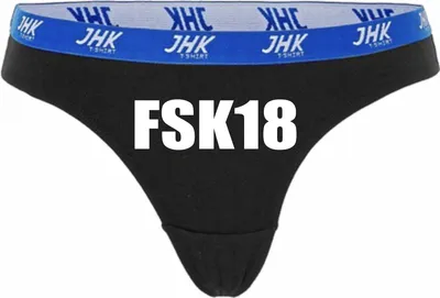 Produktbild von Damen Thong Slip - Boxer-0047-woman-black-h-S - schwarz - S - hinten - FSK18 - lustiges Motiv - Spruch - Unterwäsche - Unterhose - Freizeit - lustig