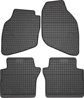 Imagen del producto de Alfombrillas de goma para el suelo del coche, compatibles con Honda City IV (2002-2008) y Honda Jazz II (2001-2008)