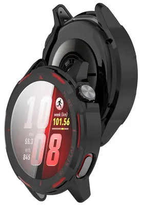 Produktbild von Schutzhülle für Huawei Watch GT Runner 2, Bizon Case Watch Felipe, Schwarz