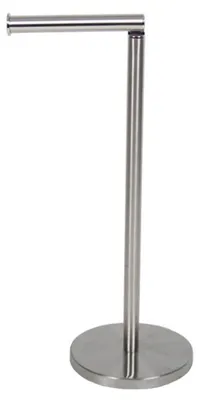 Produktbild von Toilettenpapierhalterbehalter - silber - Edelstahl - 42 cm - Fur 4-5 Rollen