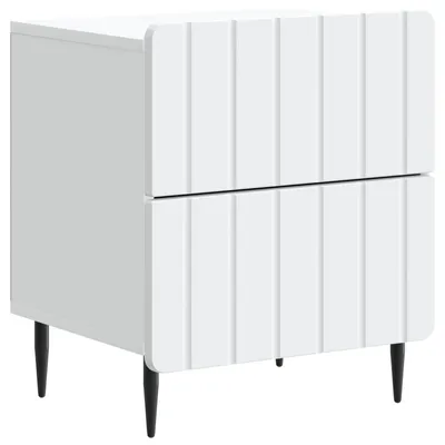 Immagine prodotto di vidaXL Comodino bianco 43 x 34,5 x 49,5 cm in MDF