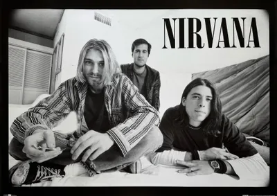 Obrázok produktu pre Nirvana - B - Plagát - 64x90 cm
