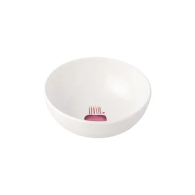 Obrázek produktu pro Villeroy & Boch Advantage sada 4 misek na cereálie With Love Happy Birthday Premium Porcelain bordeaux 1016896252