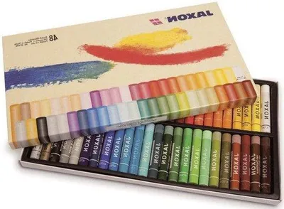 Immagine prodotto di Pastelli a olio 48 colori - Confezione in cartone, 48 pezzi